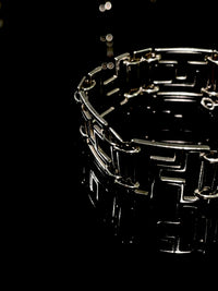 Geometric link bracelet