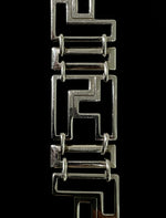 Geometric link bracelet