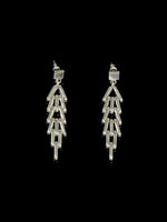 Taxco articulated chevron earrings