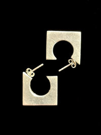 Modernist stud earrings