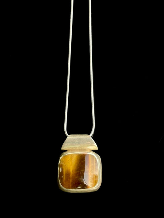 Tiger's eye pendant