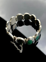 Taxco malachite bracelet