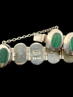 Taxco malachite bracelet