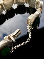 Taxco malachite bracelet