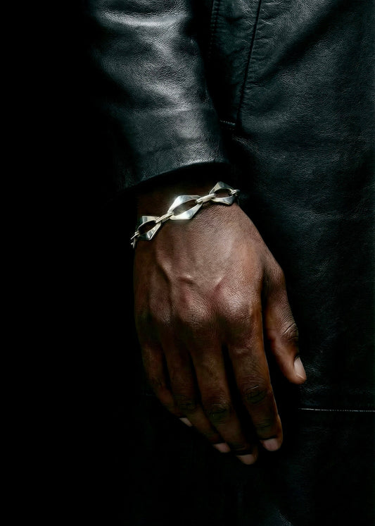 Polygon links bracelet