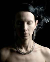 Taxco articulated chevron parure