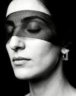Modernist stud earrings