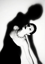 Modernist loop necklace