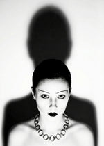 Modernist loop necklace