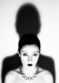 Modernist loop necklace