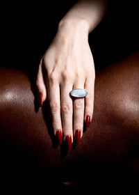 Mother-of-pearl ring