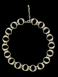 Modernist loop necklace