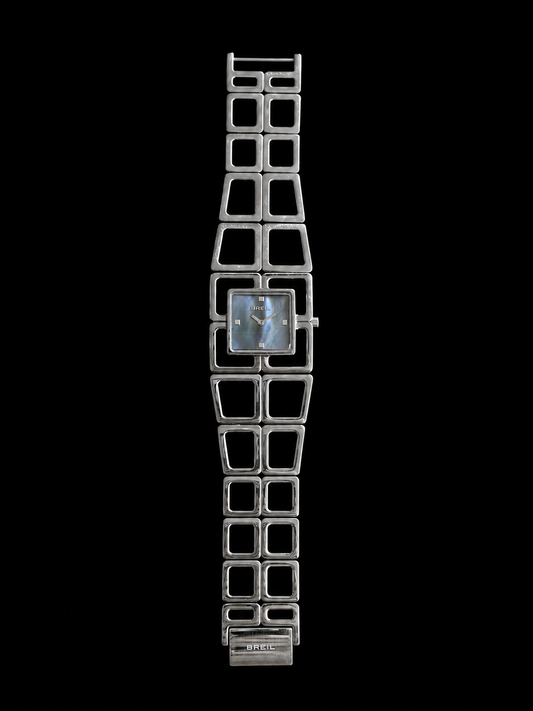 Breil irridescent dial watch