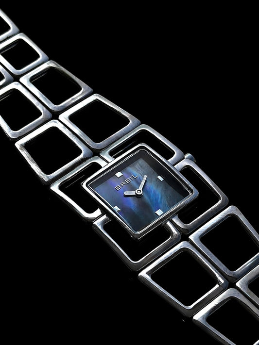 Breil irridescent dial watch
