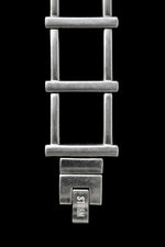 Geometric steel quartz watch