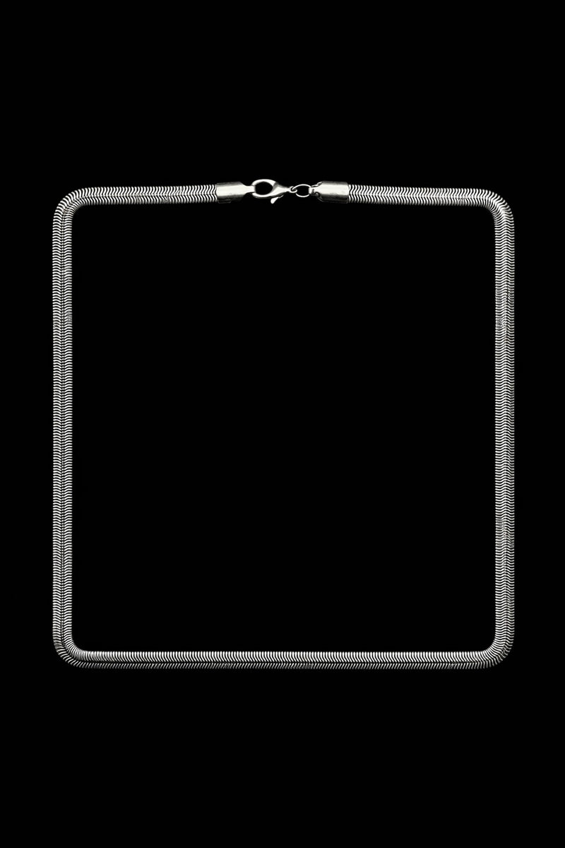 Snake silver chain
