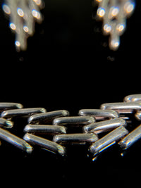 Articulated chevron necklace & earrings set