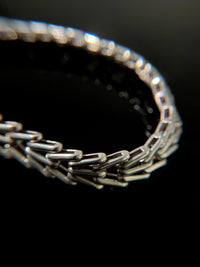 Articulated chevron necklace & earrings set