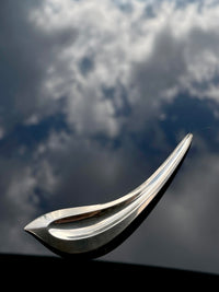 Danish abstract bird brooch