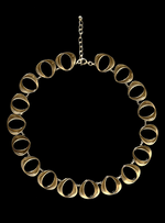 Modernist loop necklace